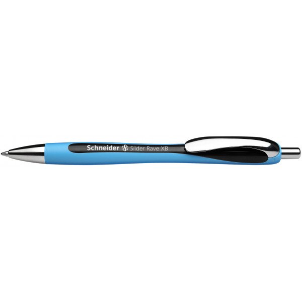 Wholesale Schneider Rave Retractable Ballpoint Pen XB (Extra Bold, Black)